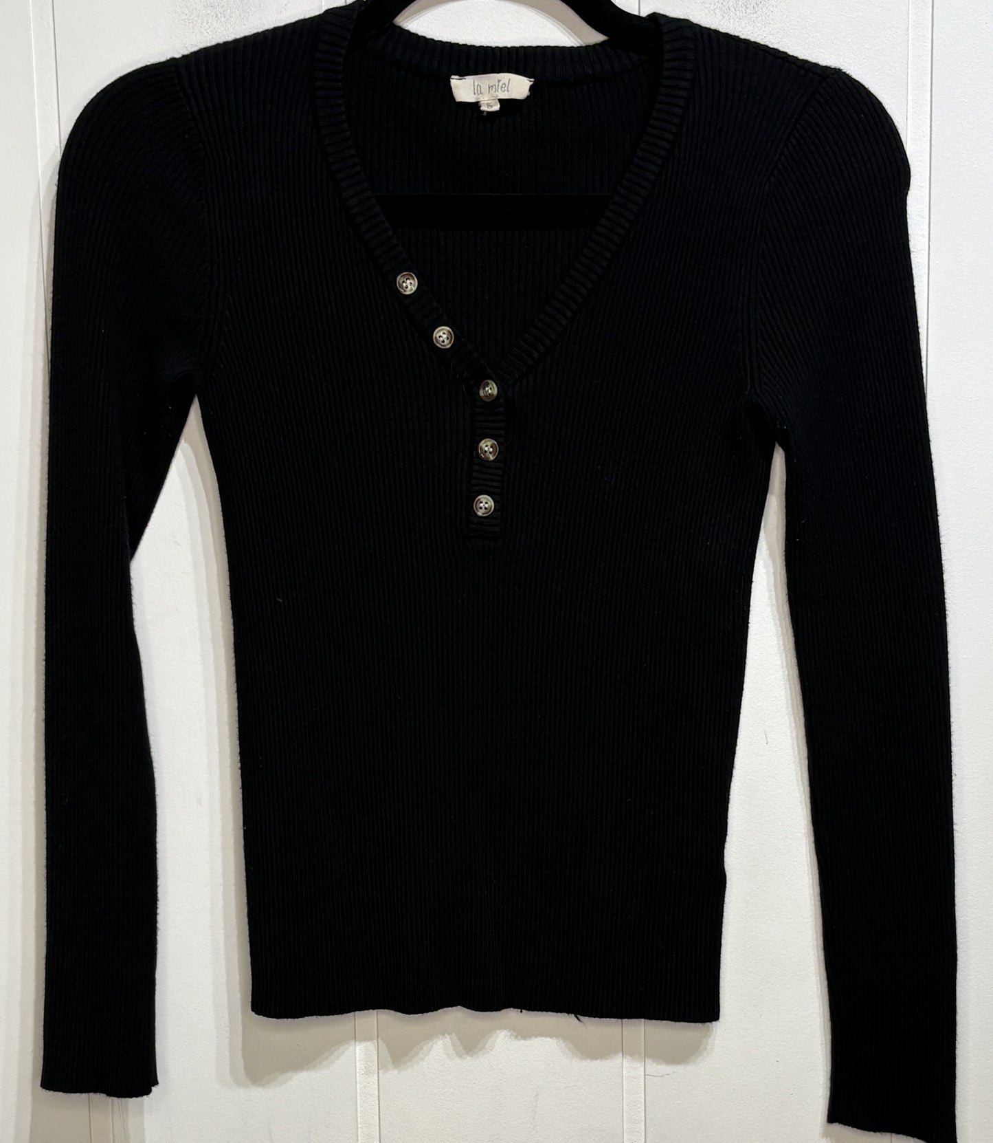 La Miel LS Henley Shirt