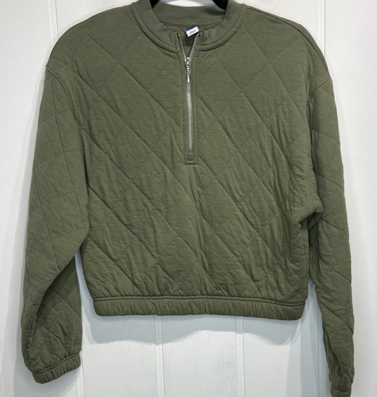 Old Navy Half Zip Crop Pullover Sweater