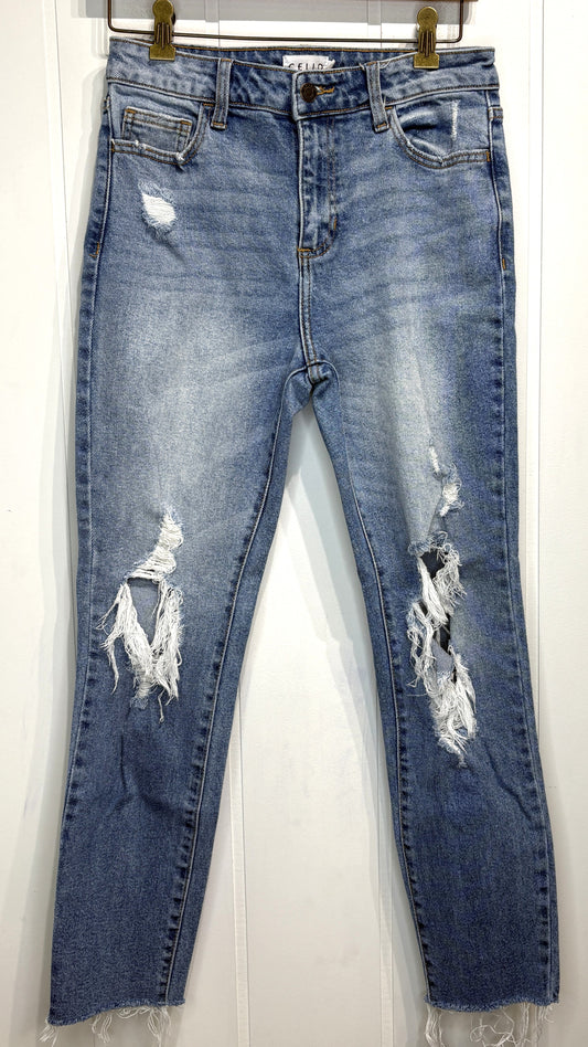 Cello Distressed Denim Jeans
