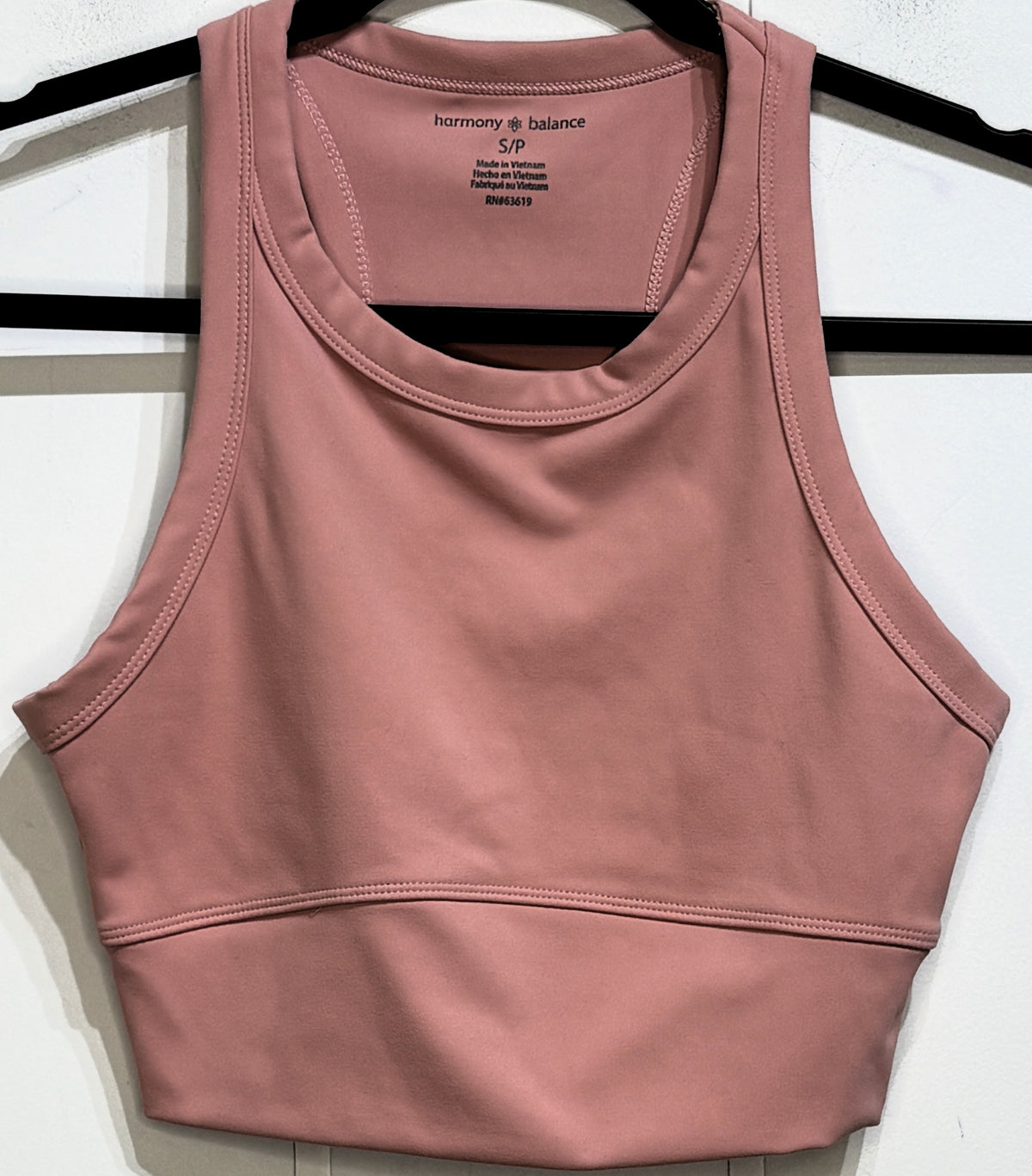 Harmony Balance Cropped Workout Tank