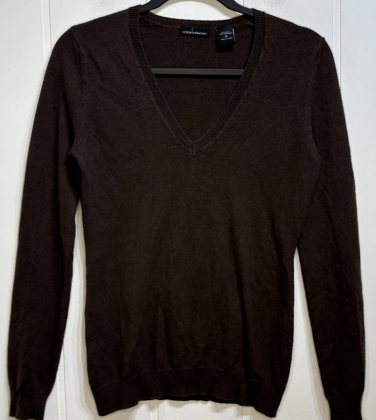 Moda International V-Neck Sweater