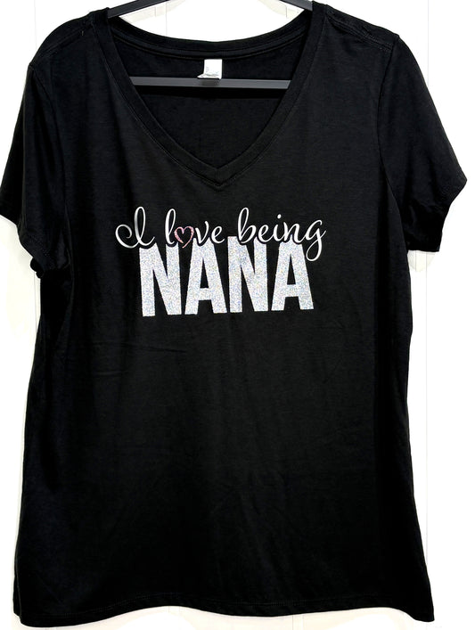 "I Love Being NANA" Tee