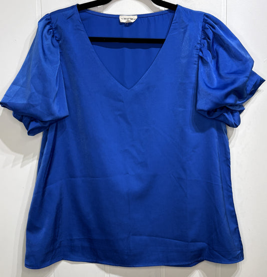 ee:some Blouse w/Gathered Puff Sleeves