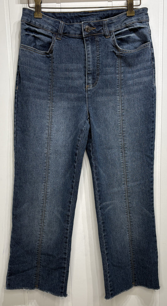 Grace & Lace Middle Seam Crop Jeans