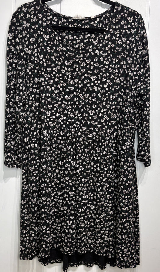 Fat Face Button Floral Print Dress