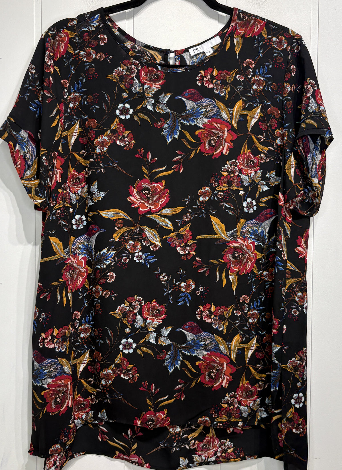 DR2 Floral Tunic Blouse