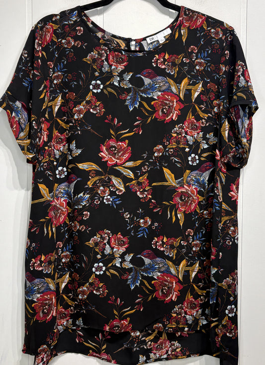 DR2 Floral Tunic Blouse