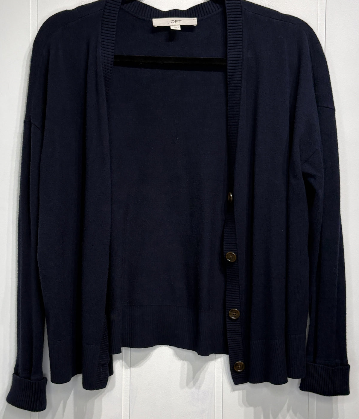 Loft LS Button-front Cardigan