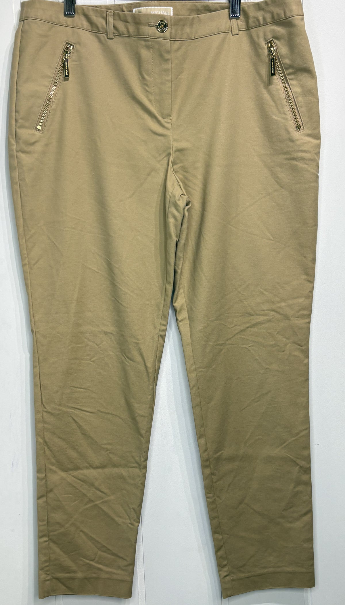Michael Kors Kahki Stretch Pants