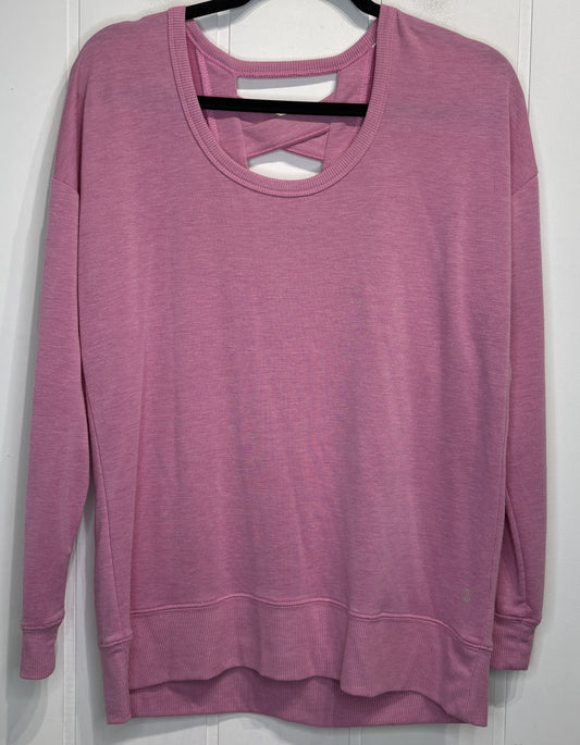 Lightweight Sweater w/Crisscross Back