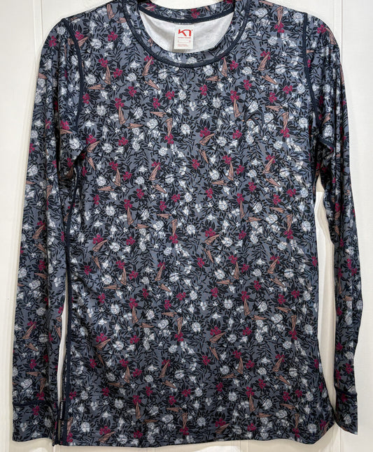 Kari Traa Floral Print Performance Top