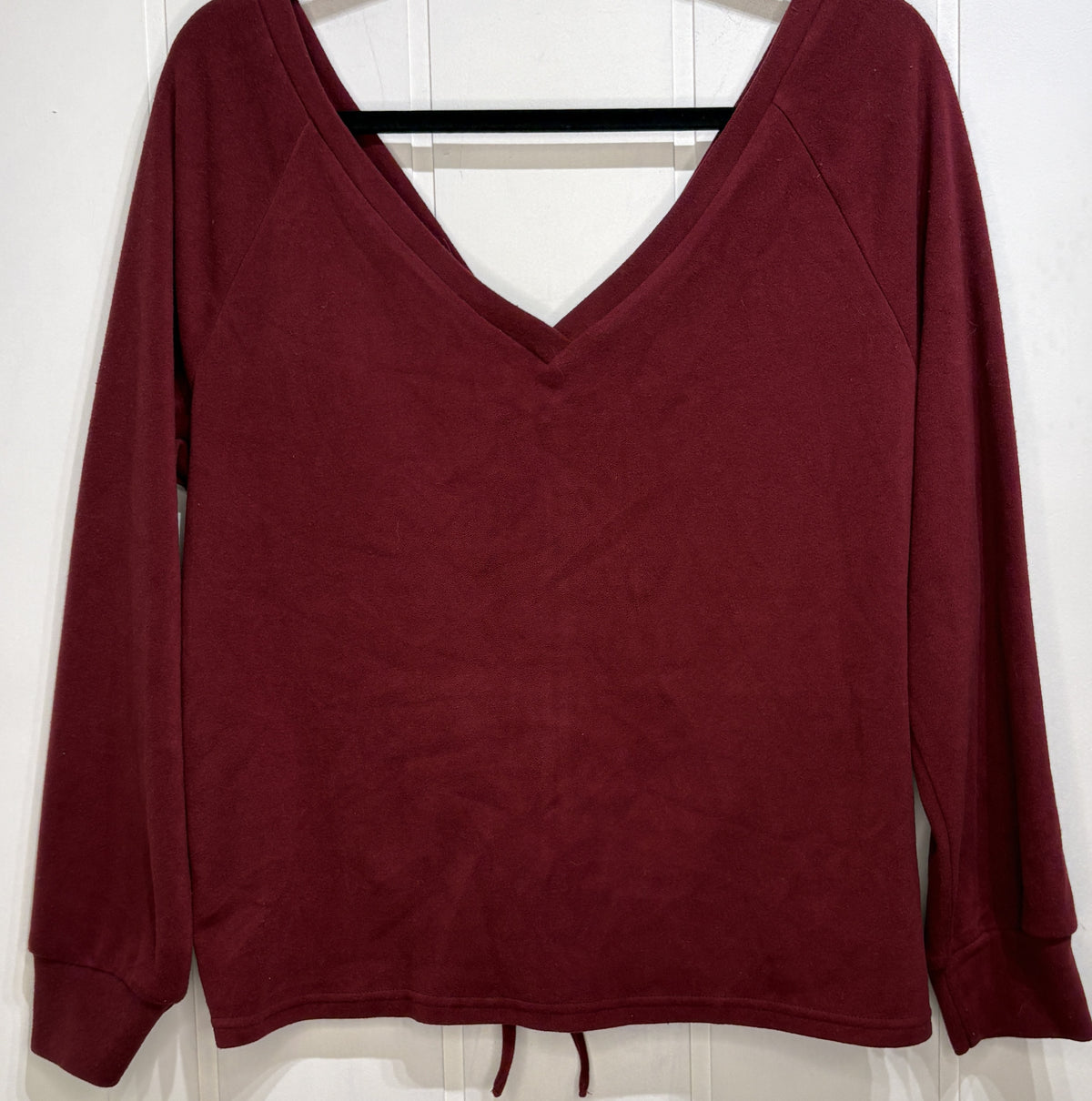 Anna-Kaci Sweater w/Ruched Tie