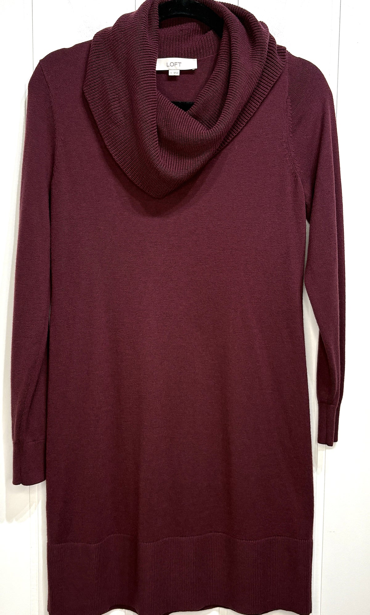 LOFT Cowl-neck Sweater Dress