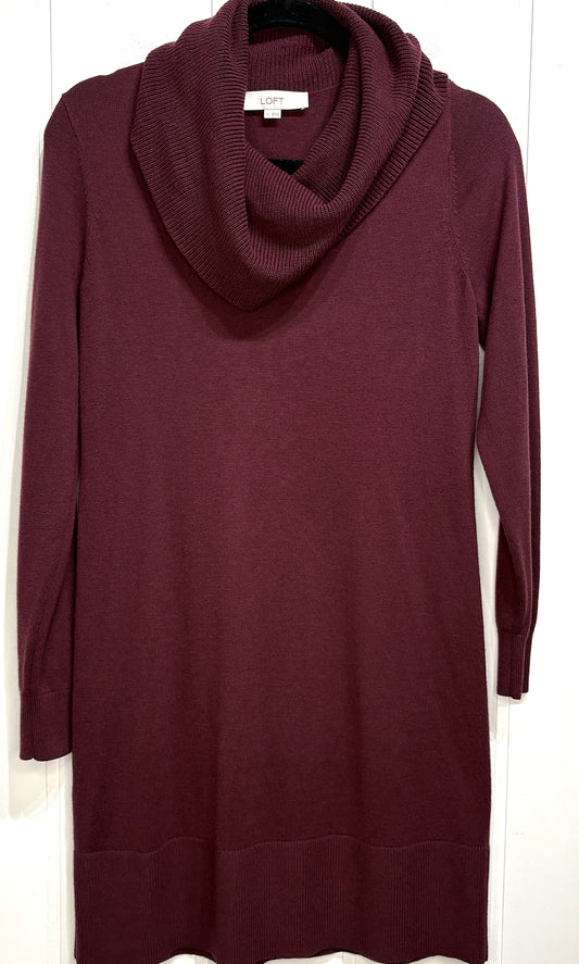 LOFT Cowl-neck Sweater Dress