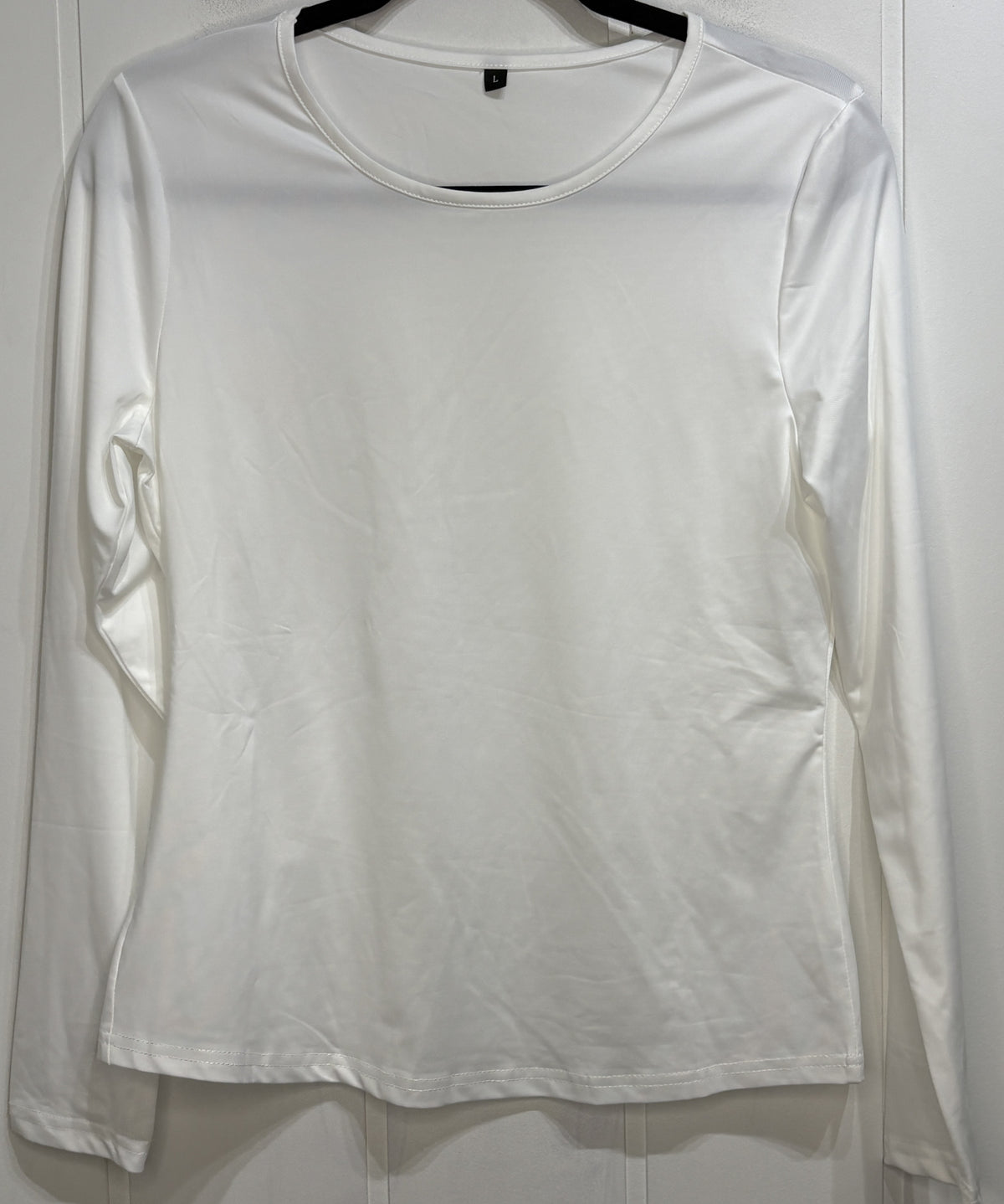 Plain LS Stretch Top