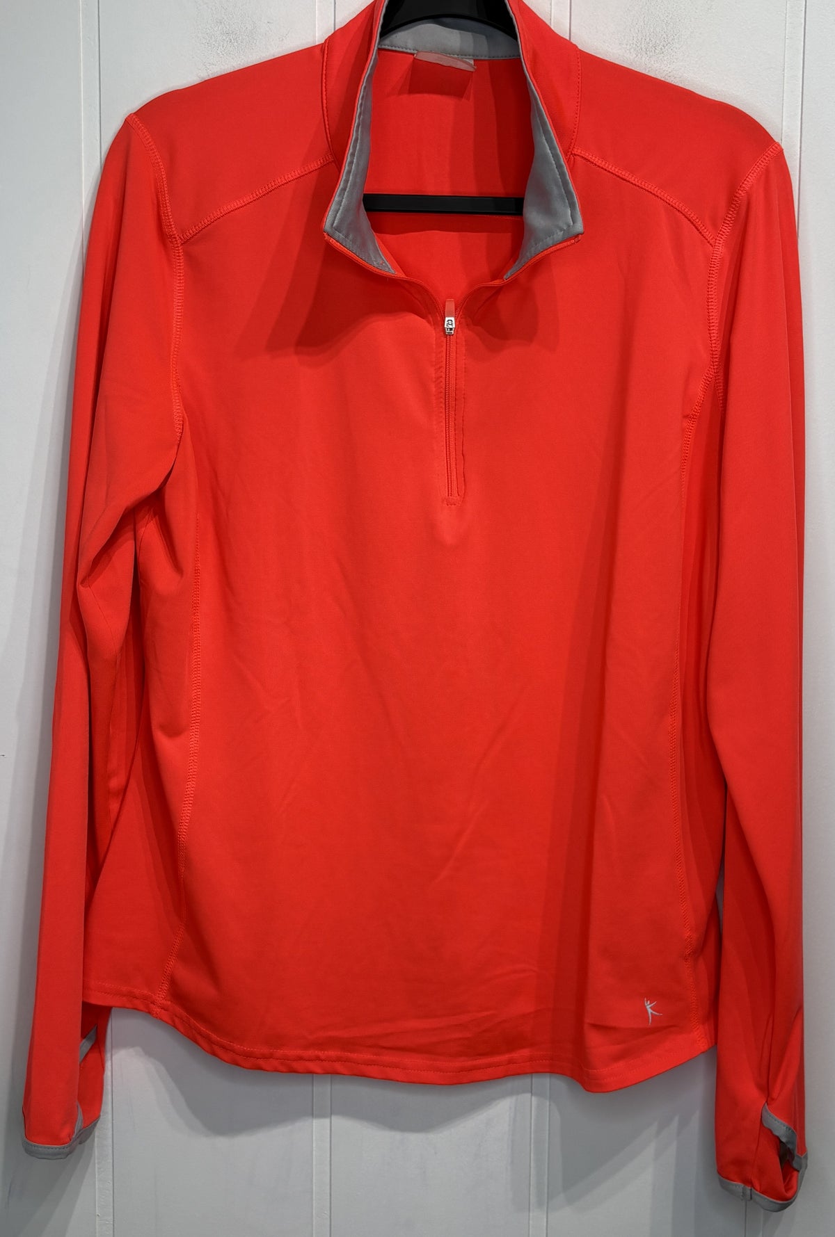 Danskin Now Qtr. Zip Workout Top