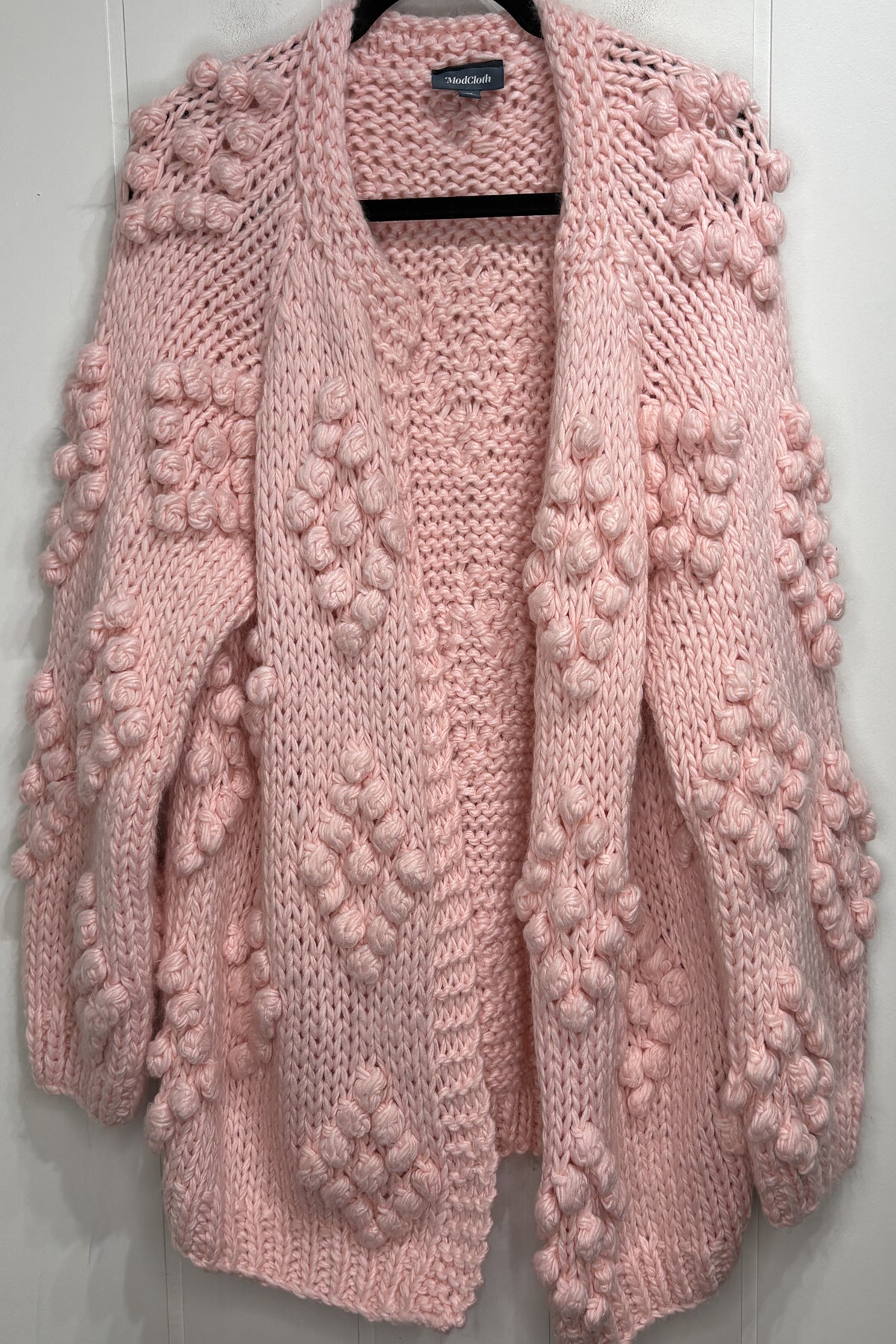 ModCloth Chunky Pom-pom Cardgian