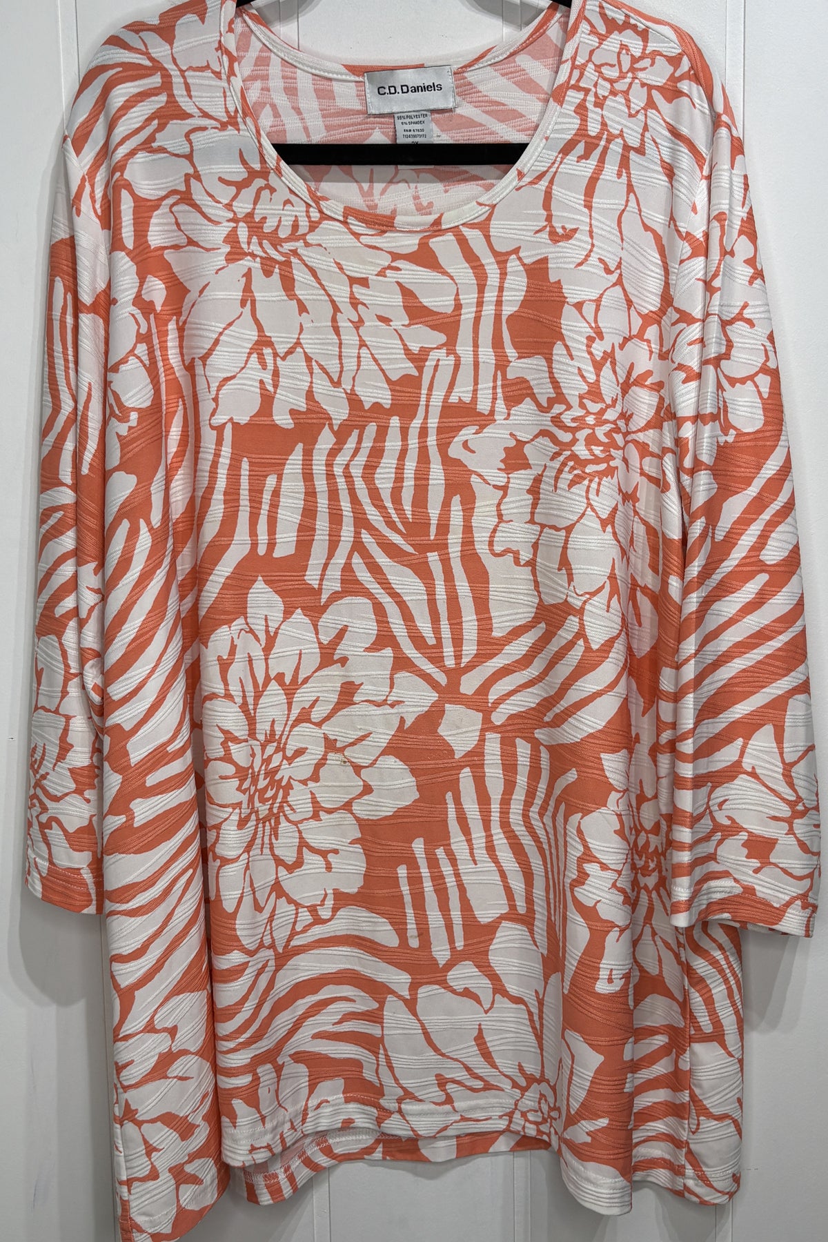 C.D. Daniels Floral Print Blouse
