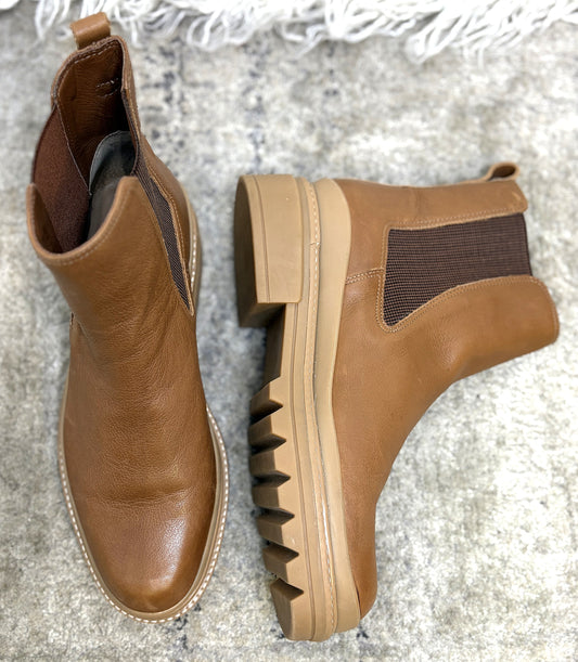 Bernardo Leather Platform Boots