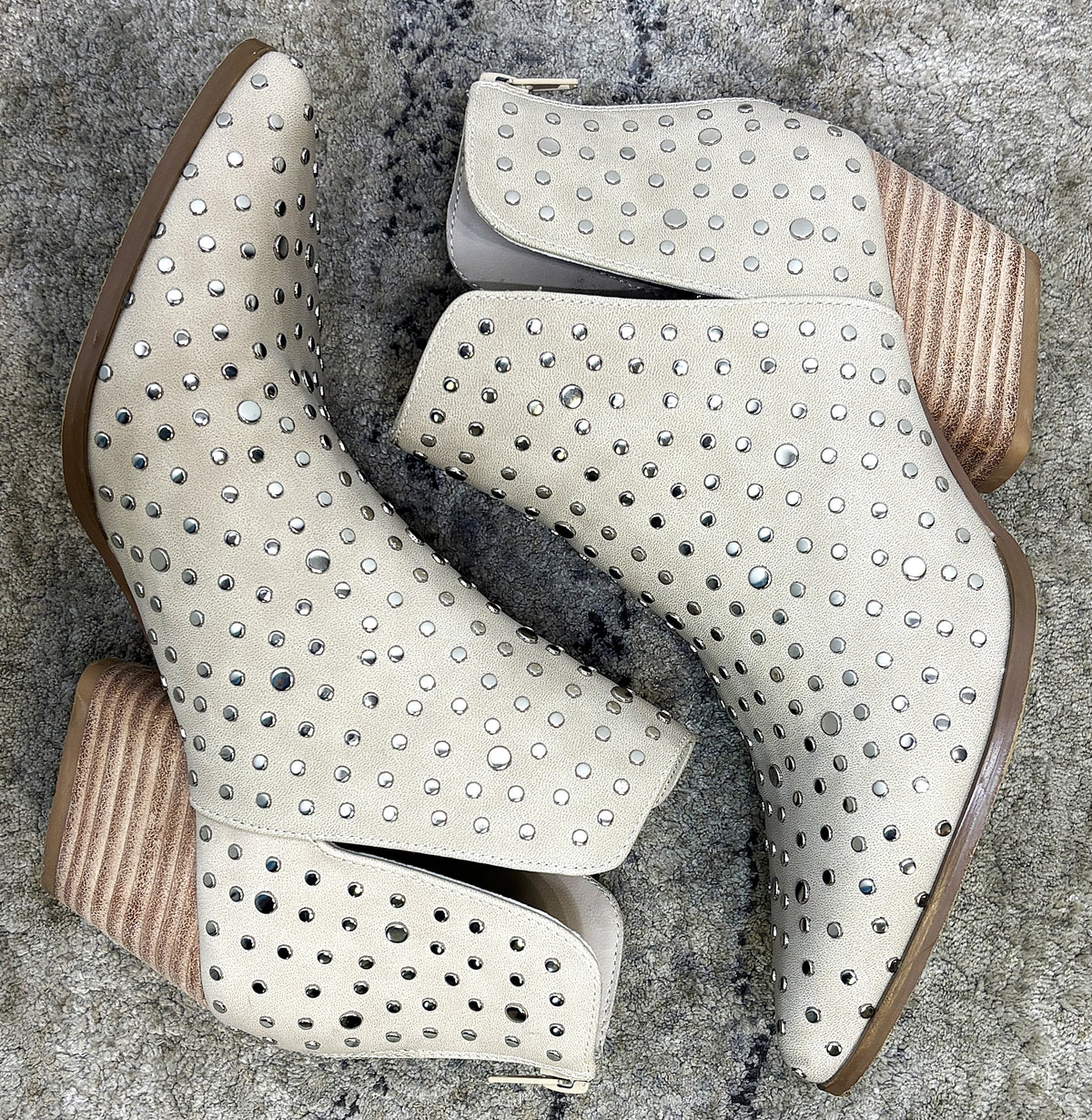 Shu Shop Studded Ankle Boots