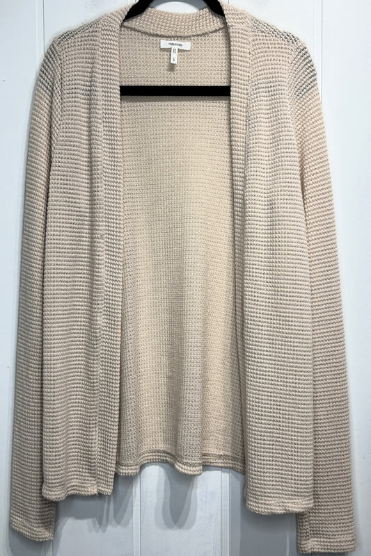 Maurices Waffle Knit Cardigan