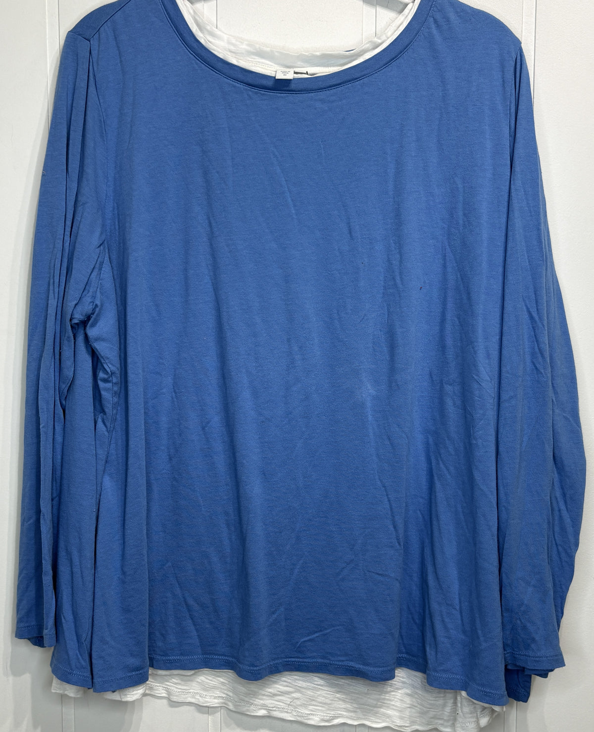 J.Jill LS Layered Knit Shirt