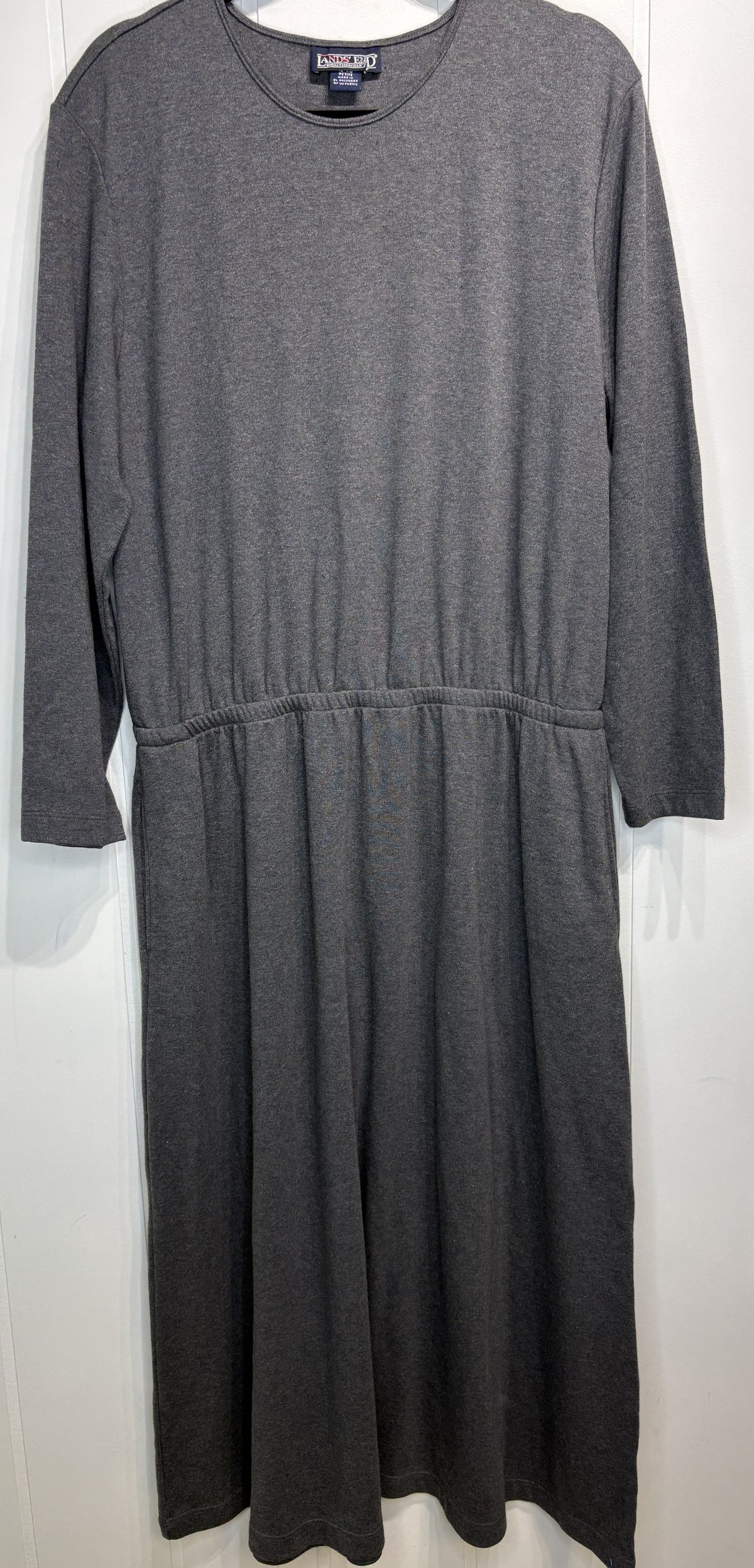 Lands'End Elastic Waist Knit Dress