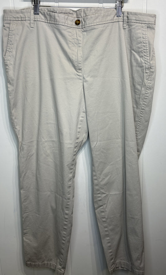 Talbots Girlfriend Chino Khaki Pants