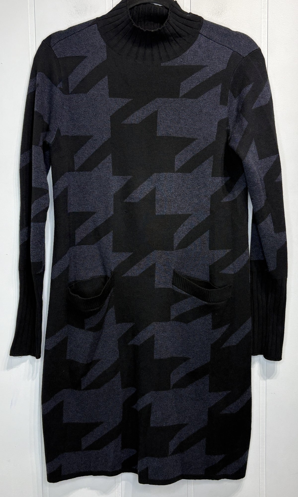 Tribal Houndstooth Sweater Dress