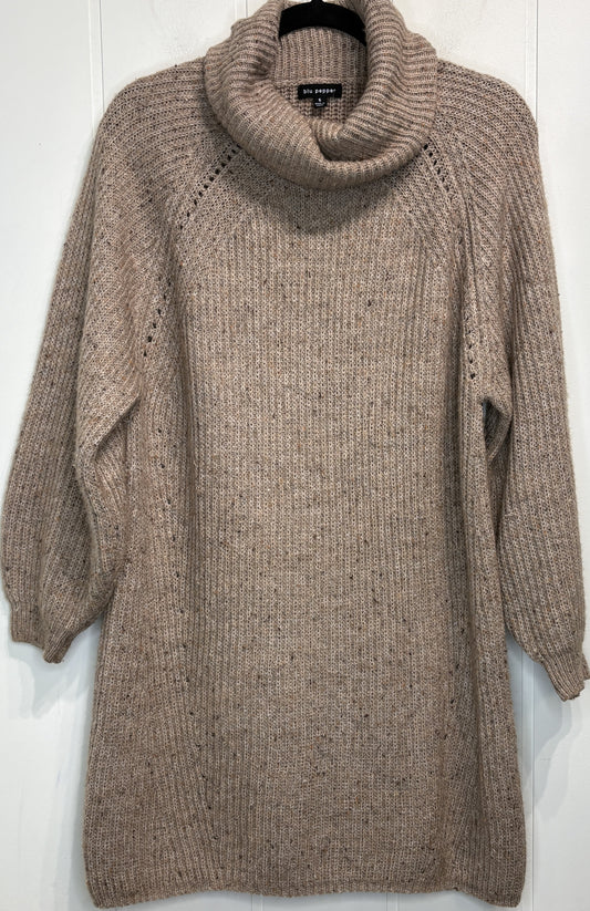 Blu Pepper Speckled Sweater Dress