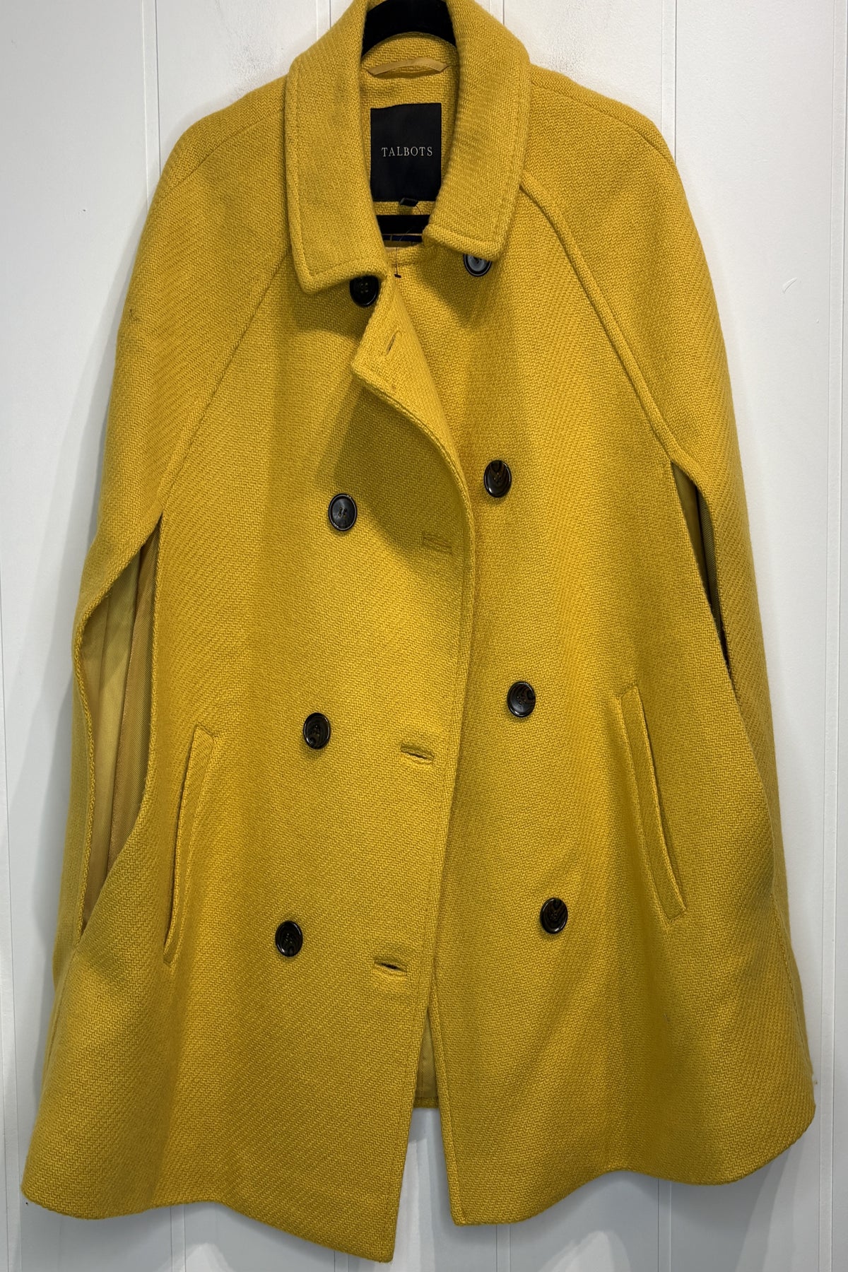 Talbots Wool Poncho Coat