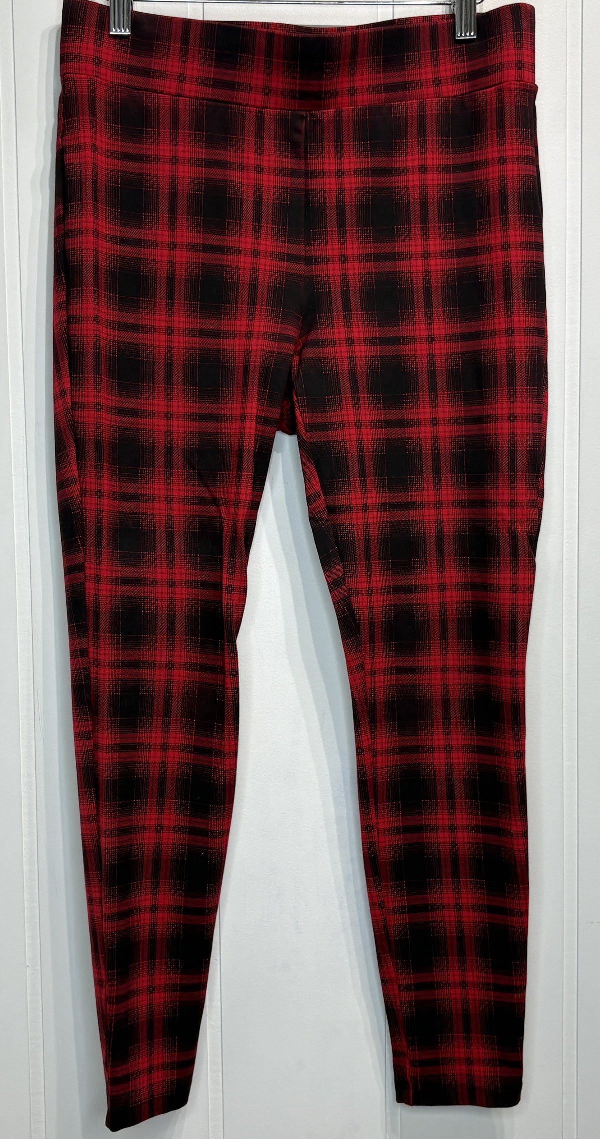 LOFT Plaid Holiday Leggings