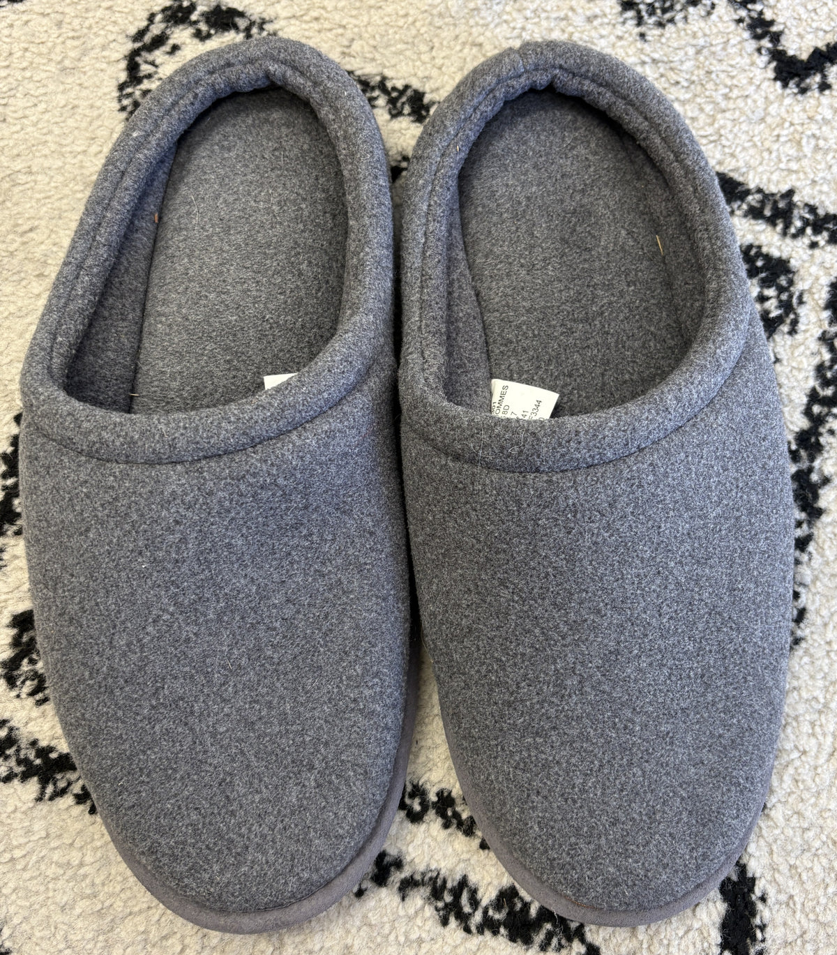Lands'End Fleece Slippers