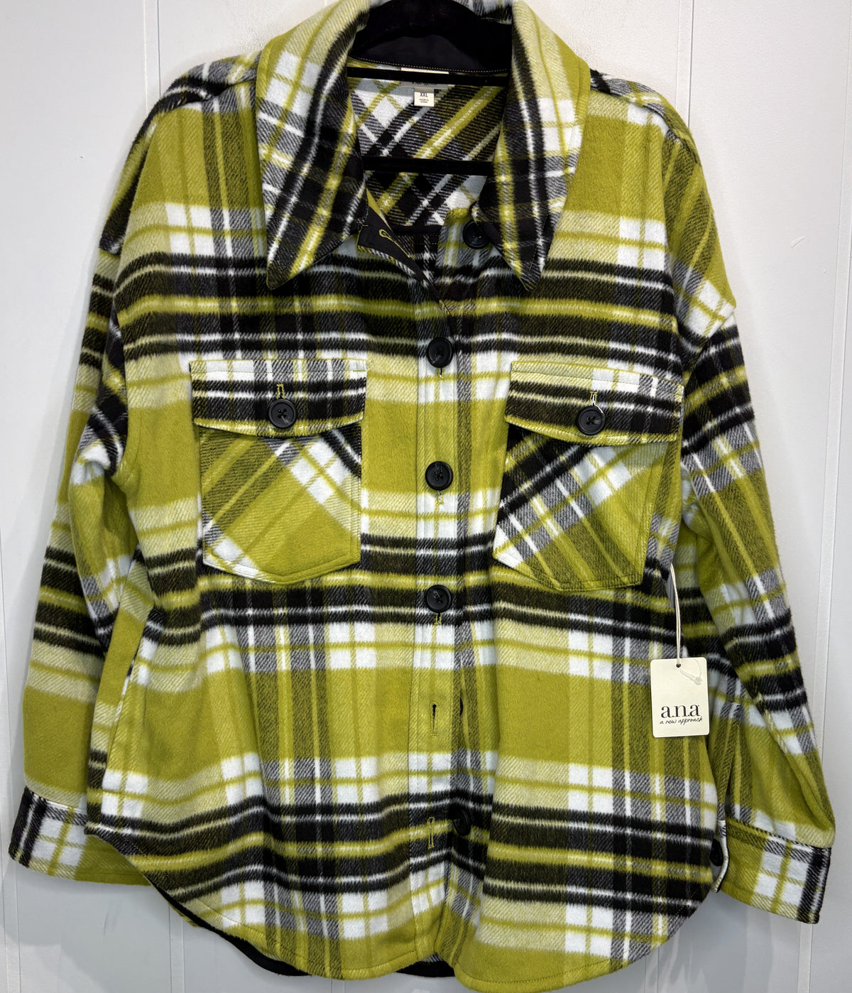 A.n.a Plaid Shacket