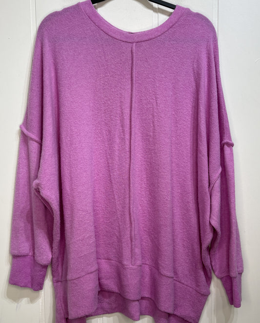 Zenana Center Seam Oversized Sweater