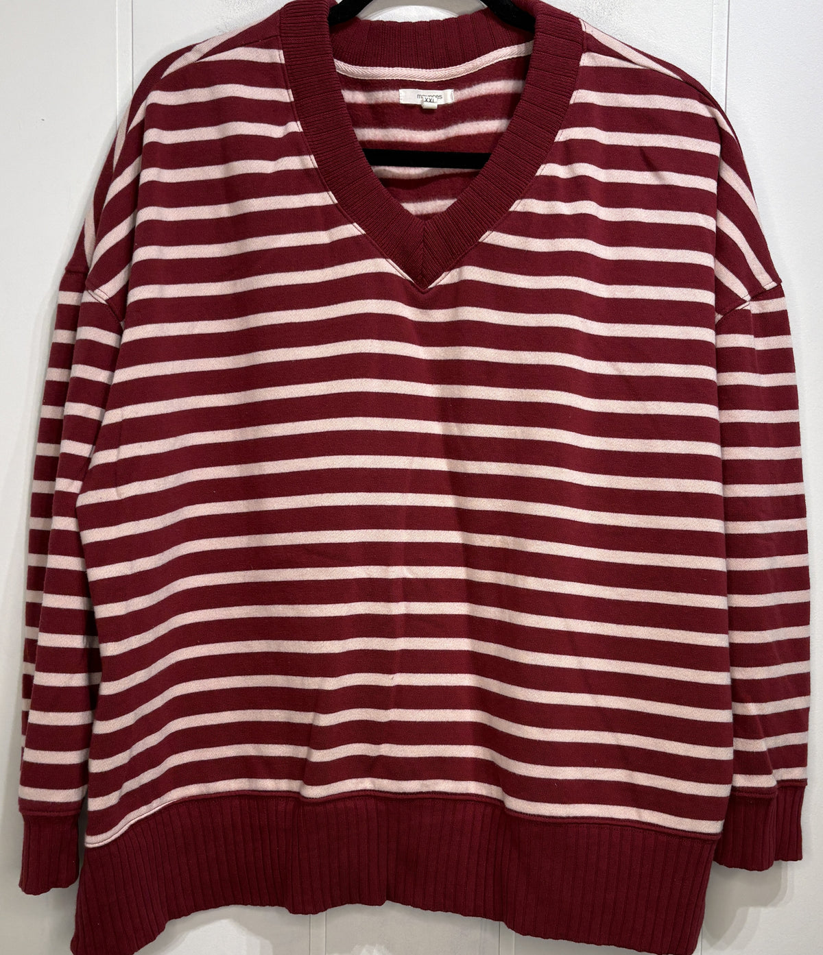 Maurices Ribbed Hem V-cut Sweater