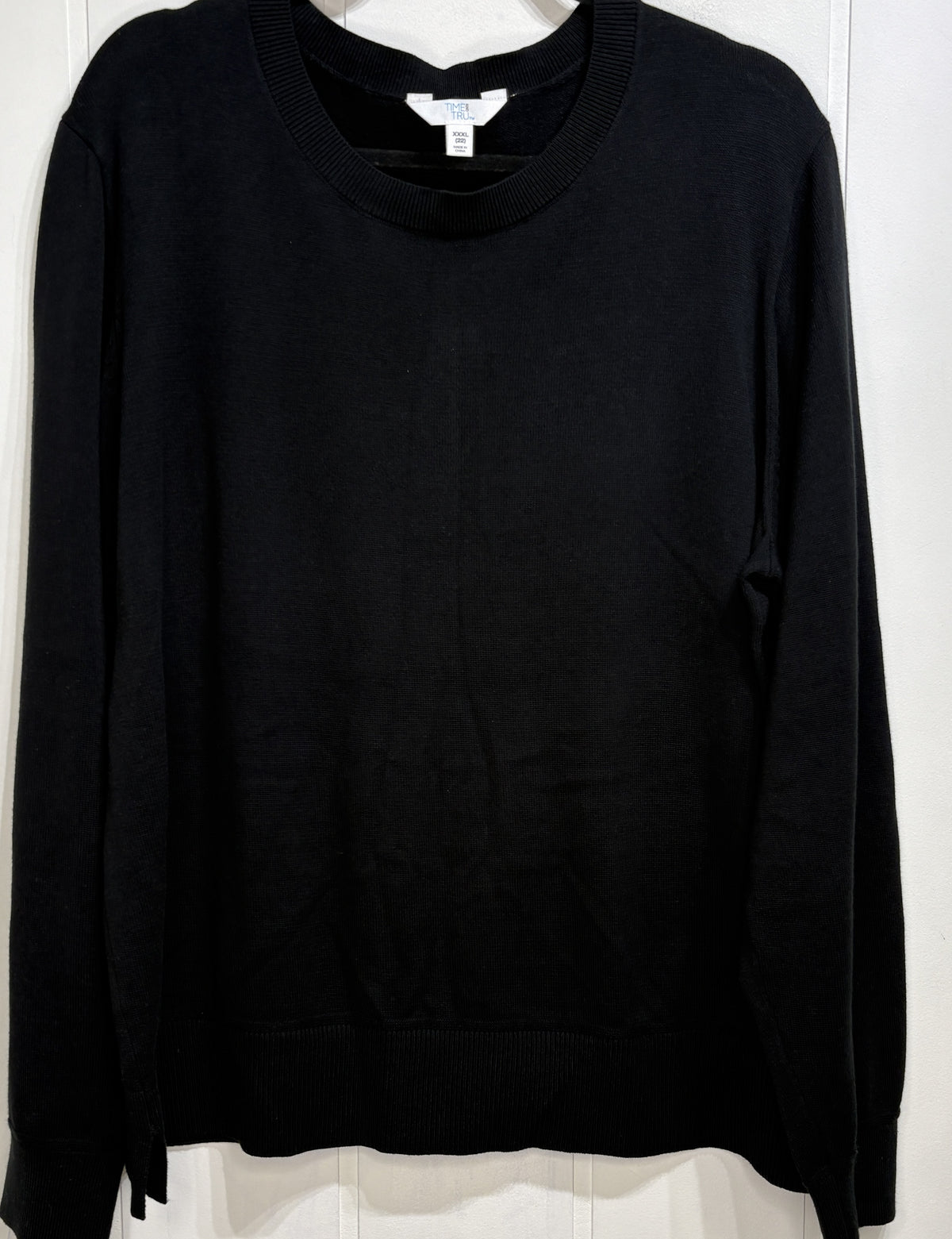 Ribbed Hem Lightweight Sweater