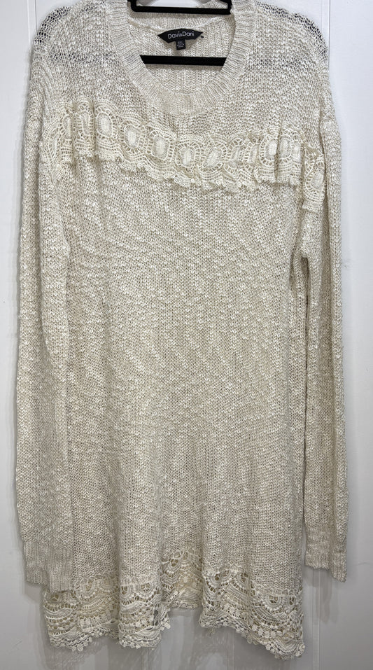 Davi&Dani Crochet Embroidered Dress