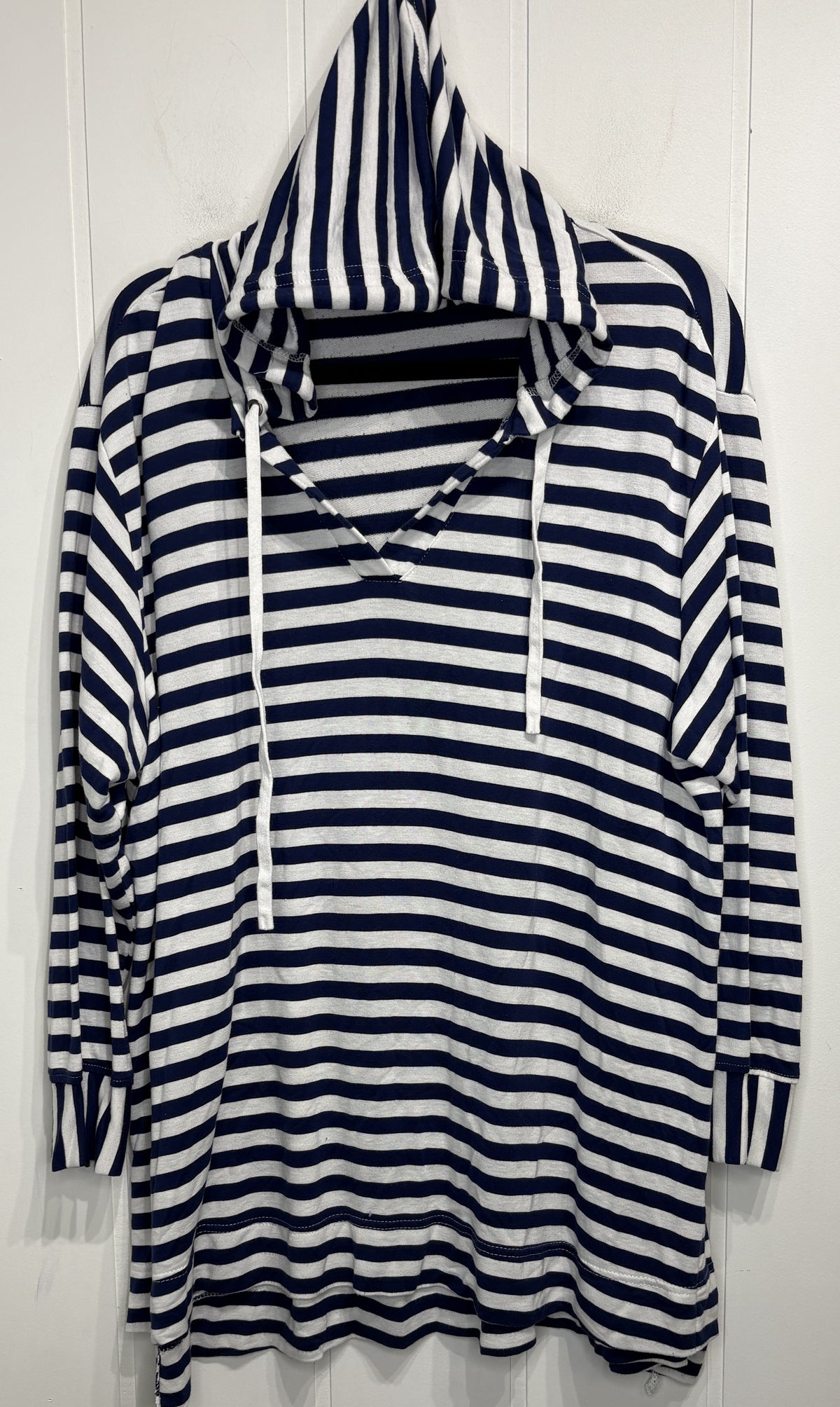 Jane+Delancey Striped Hooded Shirt