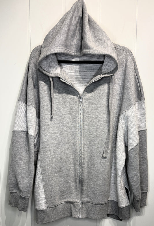 Daily Thread Full Zip Chevron Hoodie