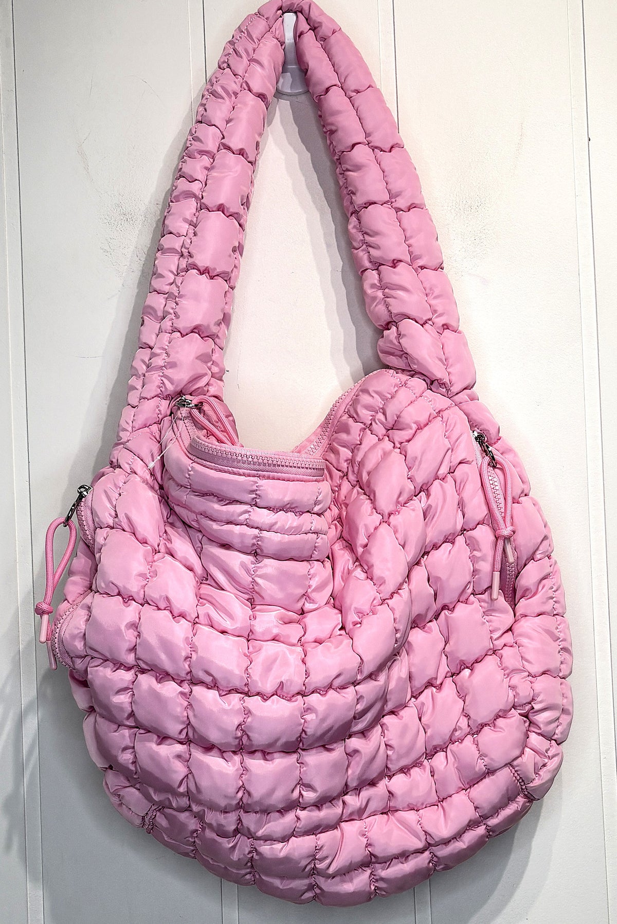 Quilted Puffer Shoulder Bag