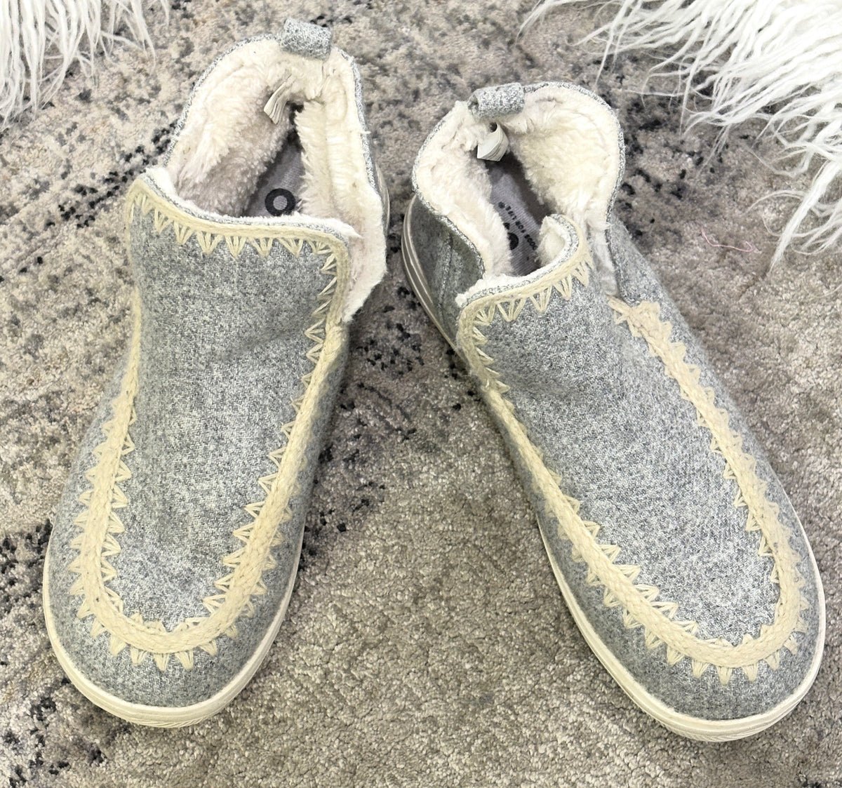 SO Fur Lined Slipper Shoes