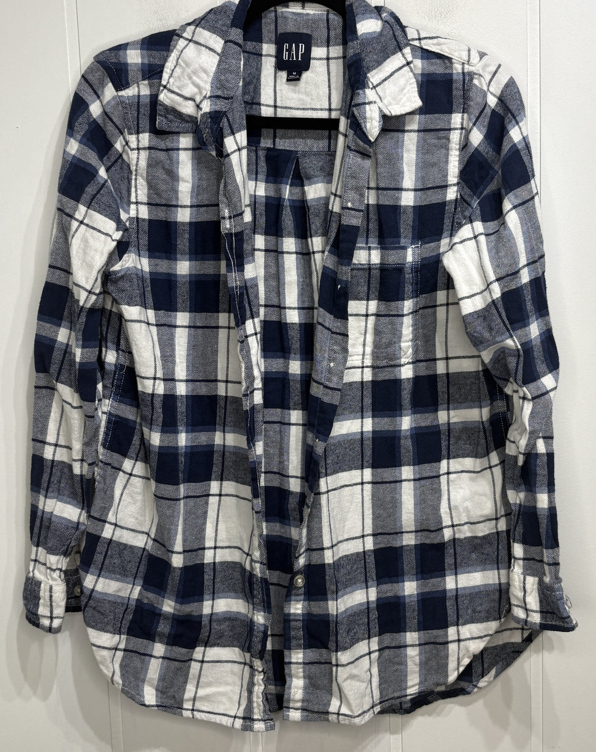 Gap LS Plaid Flannel