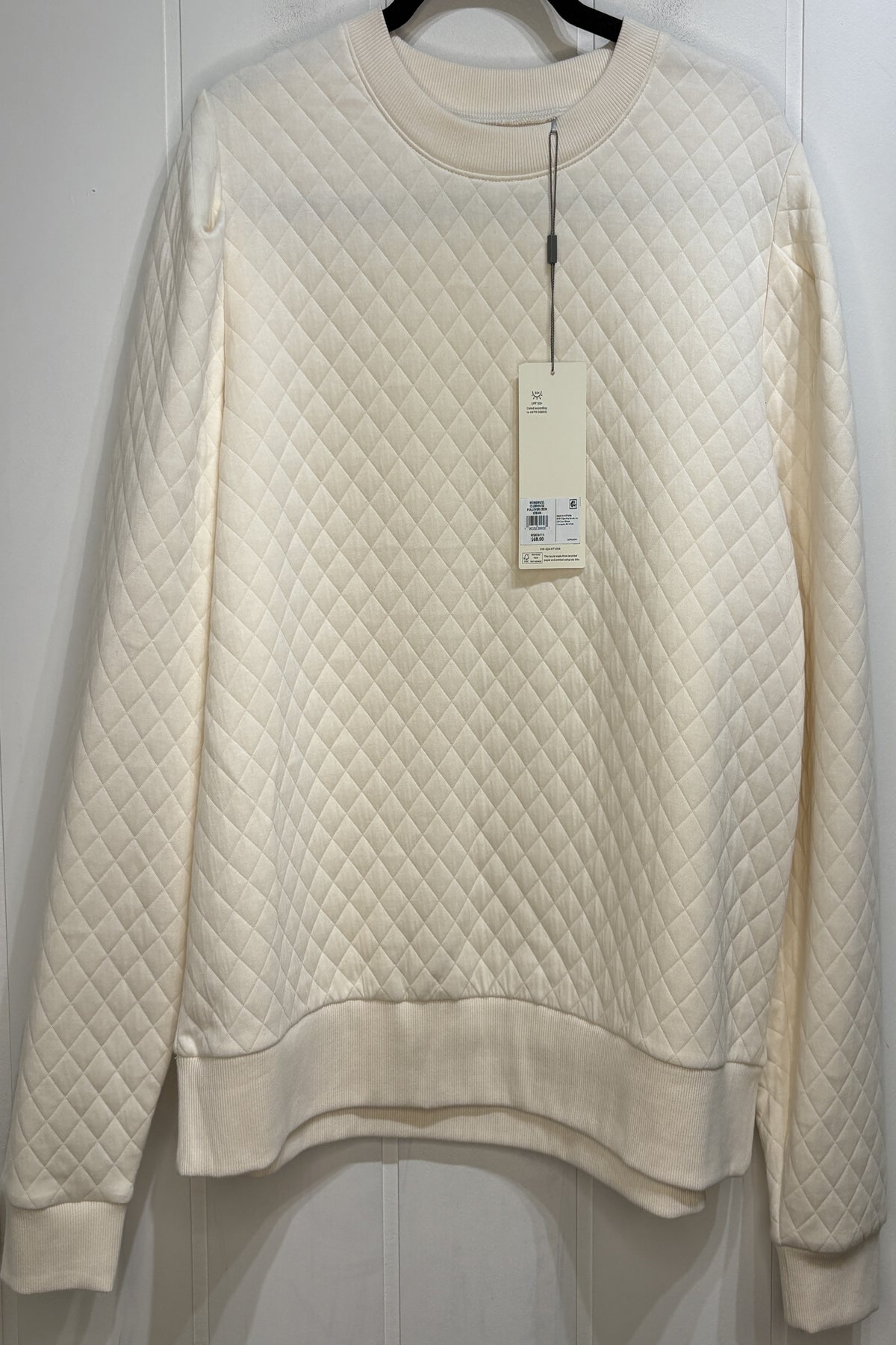 Walter Hagen Quilted Crewneck
