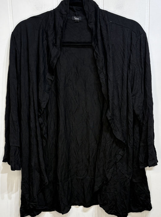 Textured Bell Sleeve Cardigan