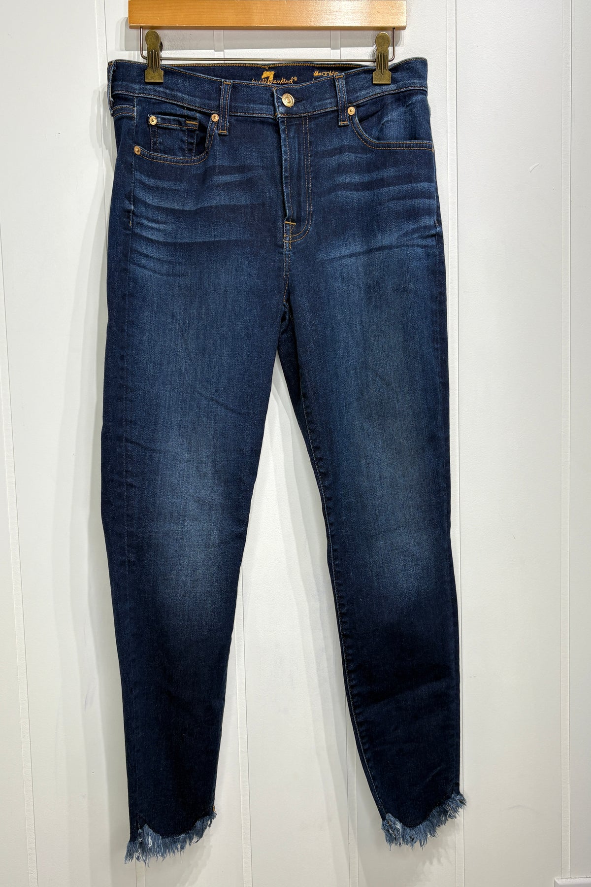 7 Ankle Skinny Jeans