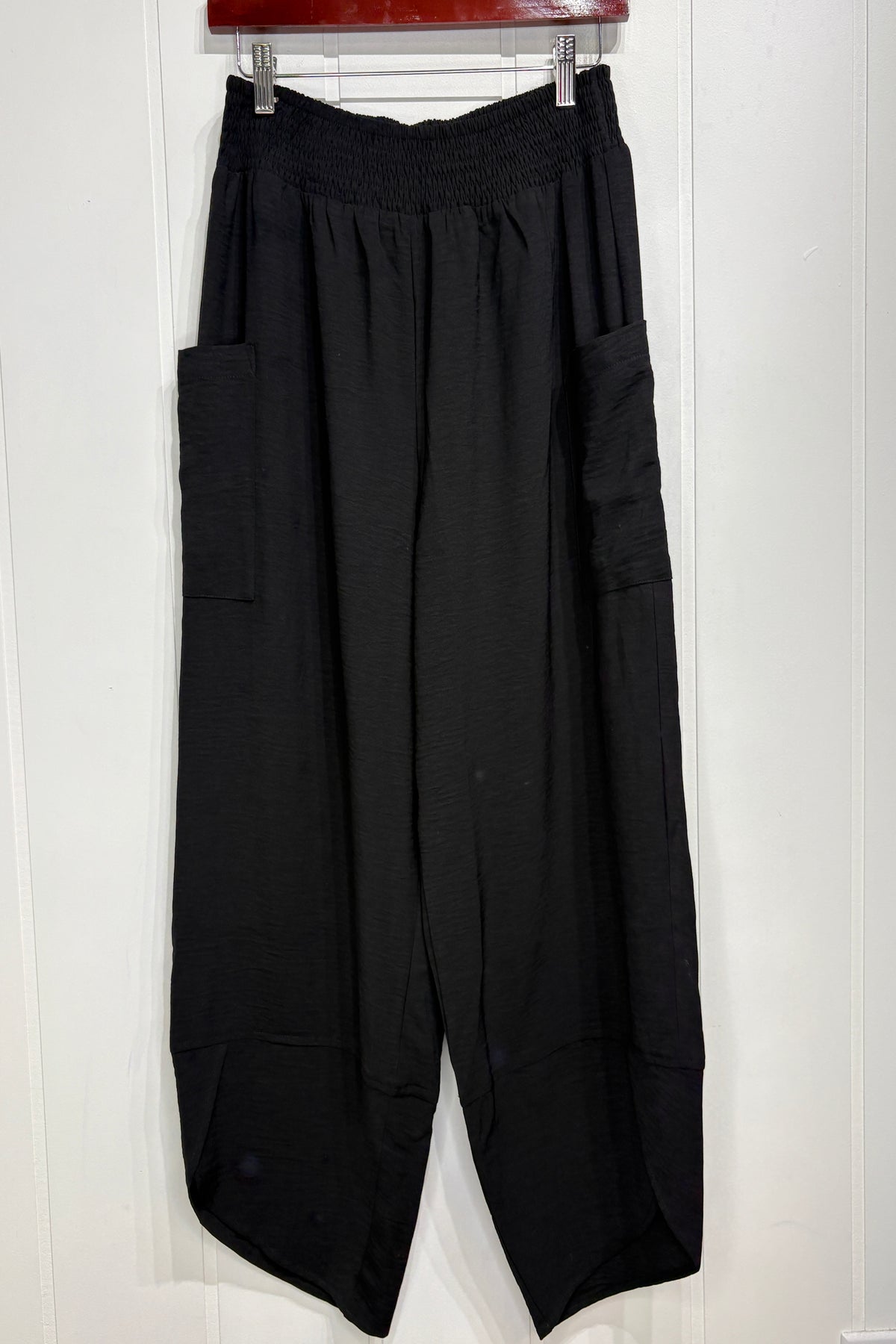 Wide Leg Elastic Pant