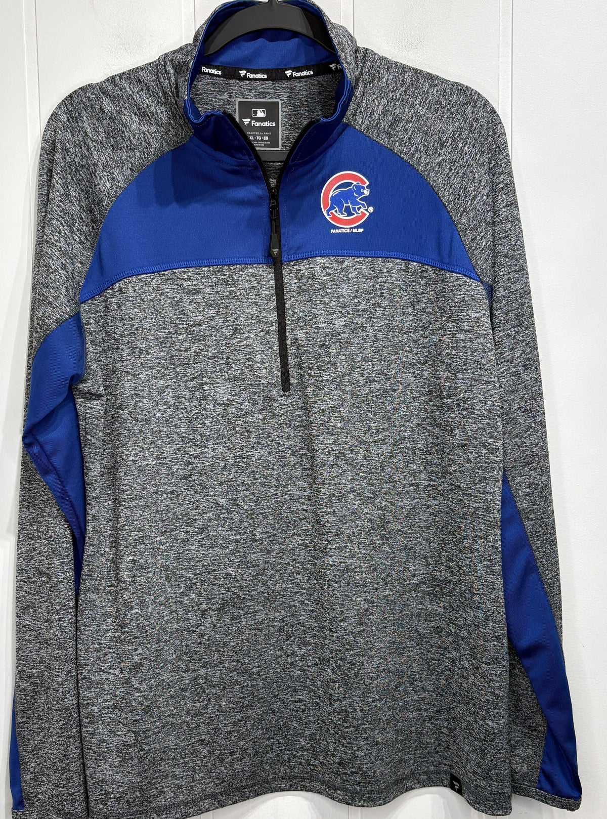 Fanatics Half Zip Cubs Top