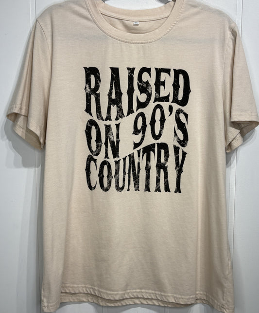 Raised On 90's Country Tee