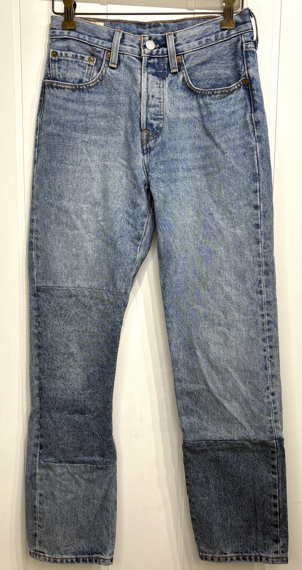 Levi's 501 Patchwork Denim Jeans
